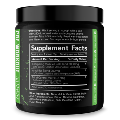 THE CURSE! PRE - WORKOUT GREEN APPLE AROMA 50 SERVİS