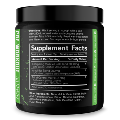 THE CURSE! PRE - WORKOUT GREEN APPLE AROMA 50 SERVİS